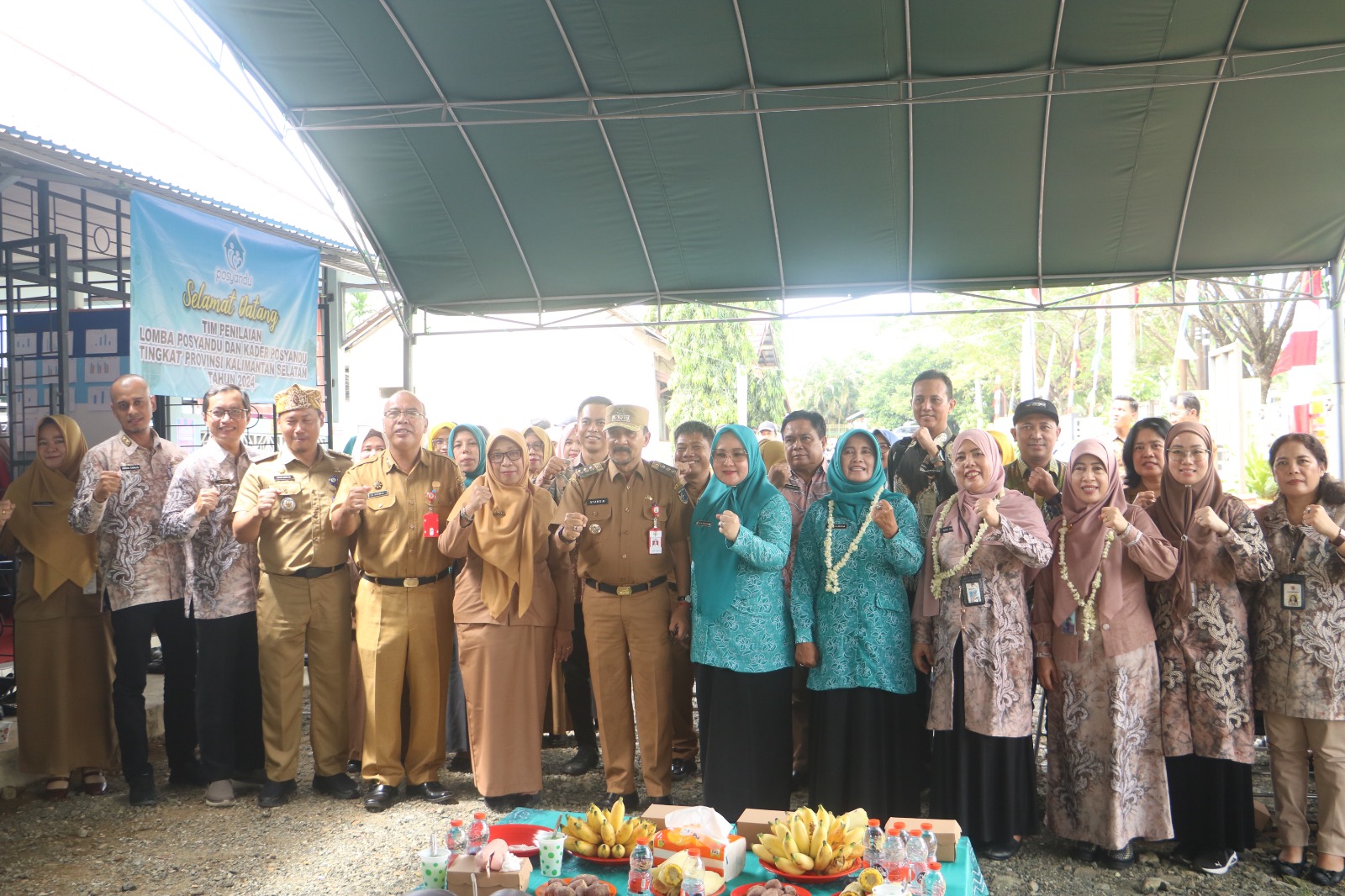 Posyandu Anggrek Desa Panggung Ikuti Lomba Posyandu dan Kader se-Kalsel