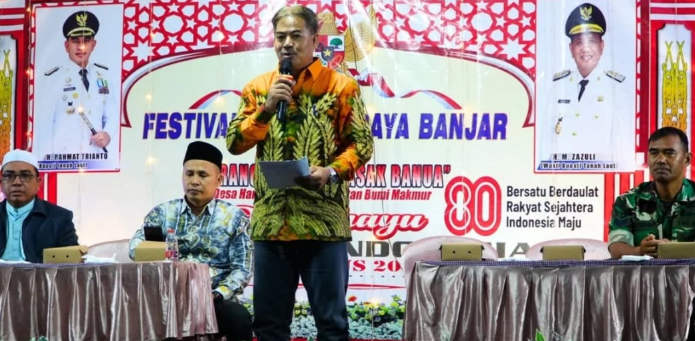 Festival Adat Budaya Banjar Di Bumi Makmur Resmi Dibuka, Dorong Pelestarian Tradisi Leluhur