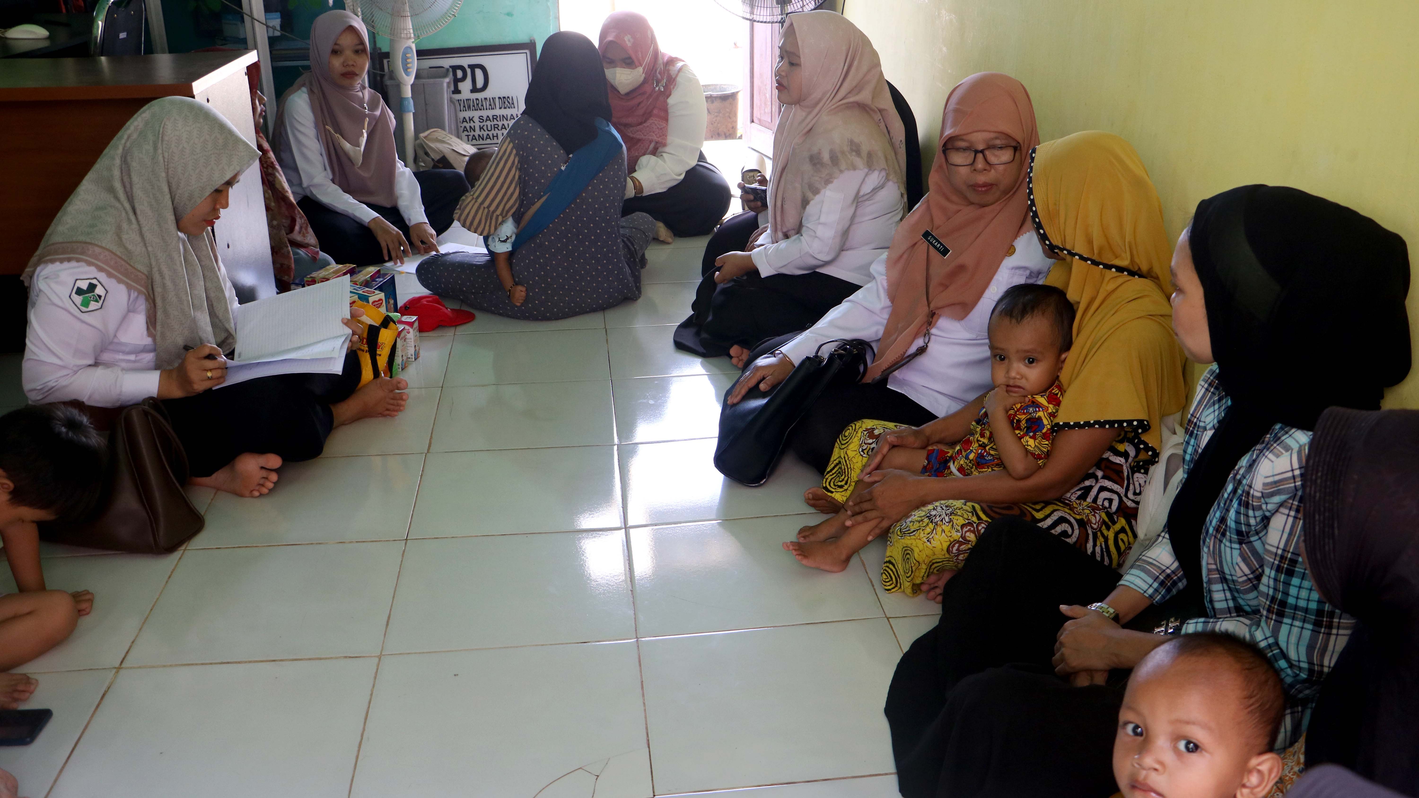 DP2KBP3A Tala Lakukan Pengukuran dan Monitoring Kasus Stunting