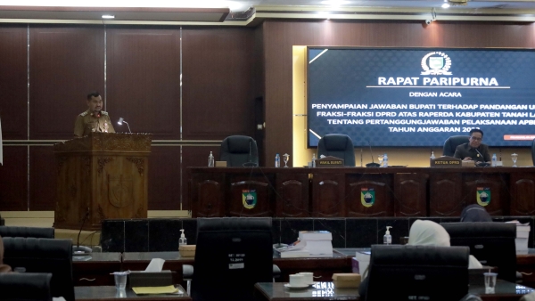 Wabup Tala Ajak Jajaran Segera Respon Saran Wakil Rakyat