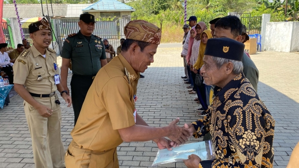 Sertifikat Tanah Program PTSL TA 2022 Tuntas Diserahkan