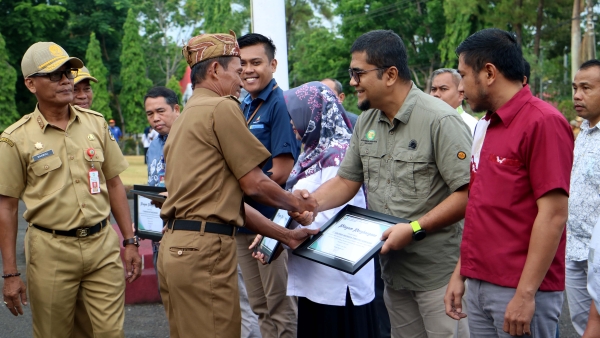 Bupati Tala Apresiasi Perusahaan Taat Pengelolaan dan Pemantauan Lingkungan Hidup