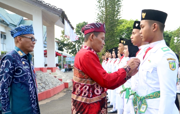 Bupati Tala Kukuhkan Duta Pancasila