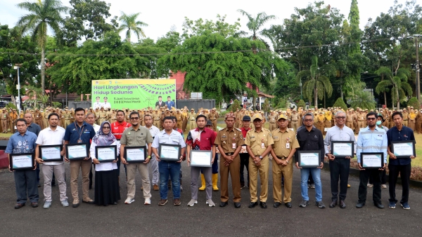 Pemkab Tala Gelar Apel Sekaligus Peringatan HLHS