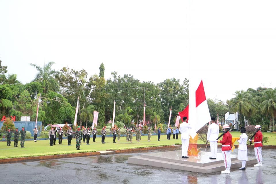 PERINGATAN PROKLAMASI KE 75 RI DI TANAH LAUT
