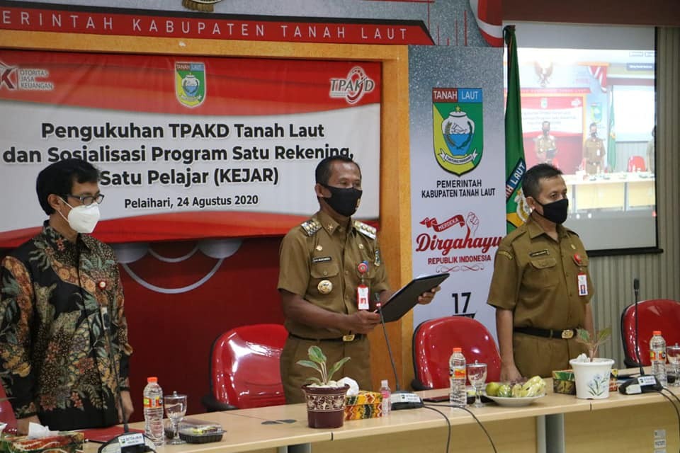 PENGUKUHAN TPAKD TANAH LAUT DAN SOSIALISASI KEJAR