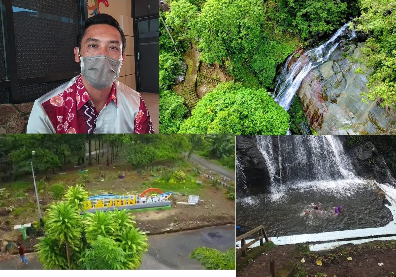 PAMOR AIR TERJUN BAJUIN BANGKIT DI TAHUN 2020