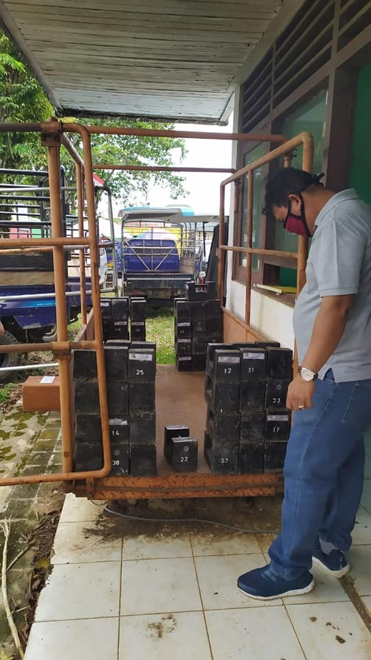 TIMBANGAN TERNAK UPT PASAR HEWAN SARANG HALANG DI TERA ULANG