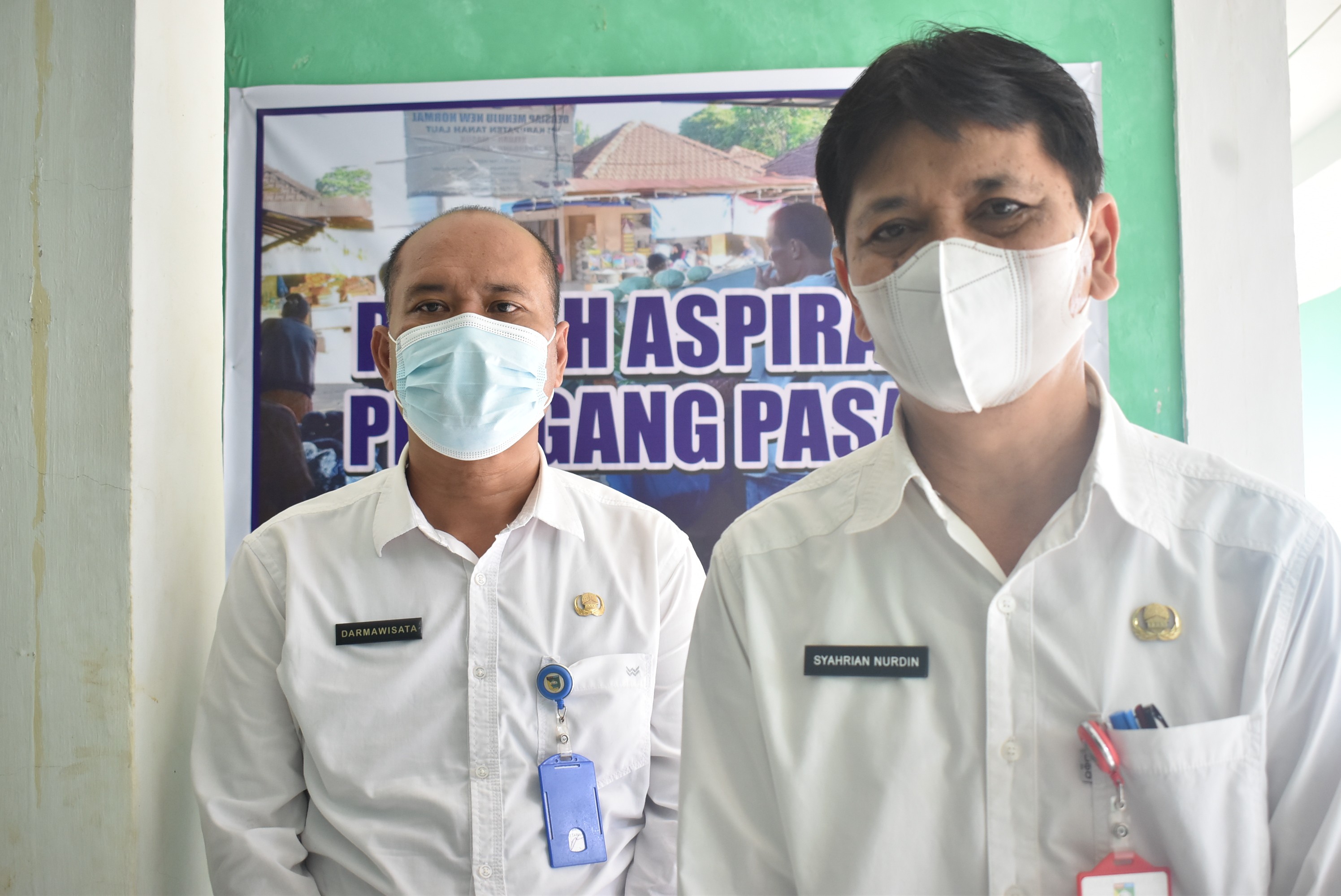 MAHYU DUKUNG PENUH UPAYA PEMKAB TALA RAPIKAN PASAR MANUNTUNG BERSERI