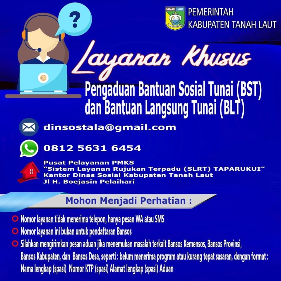 Bantuan Sosial Tunai (BST) dan Bantuan Langsung Tunai (BLT)