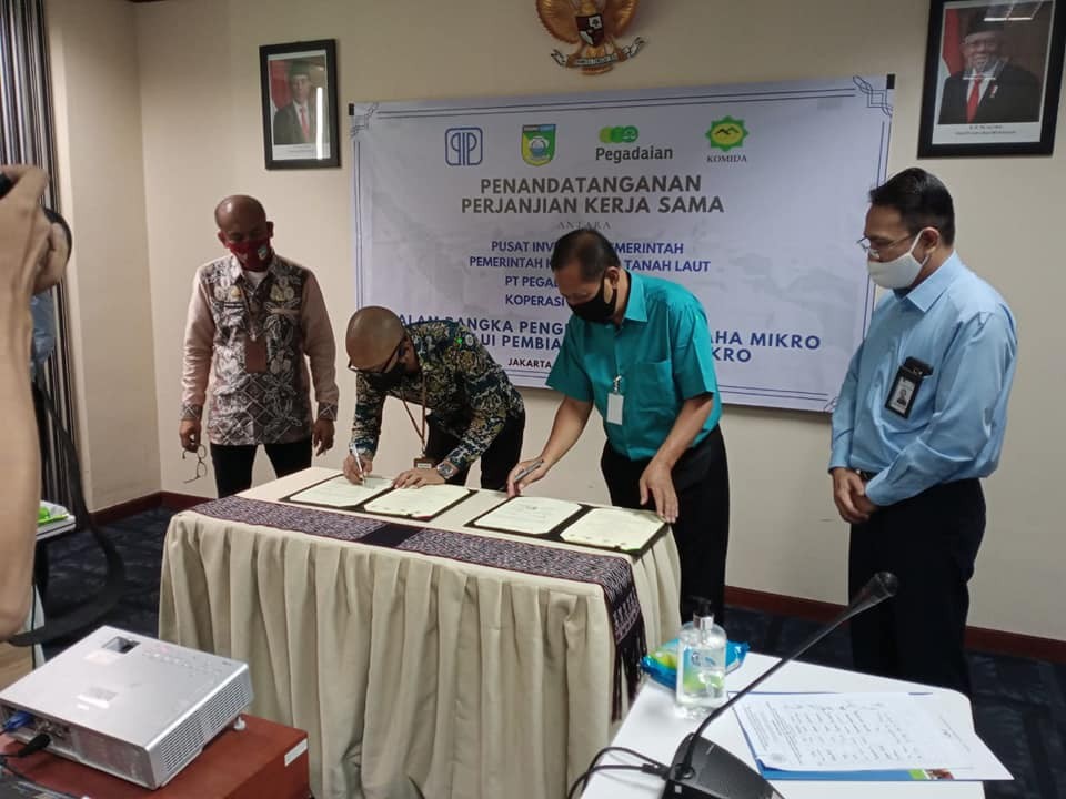 PROGRAM PEMBIAYAAN DARI BLU PIP UNTUK UMKM TALA DISEPAKATI